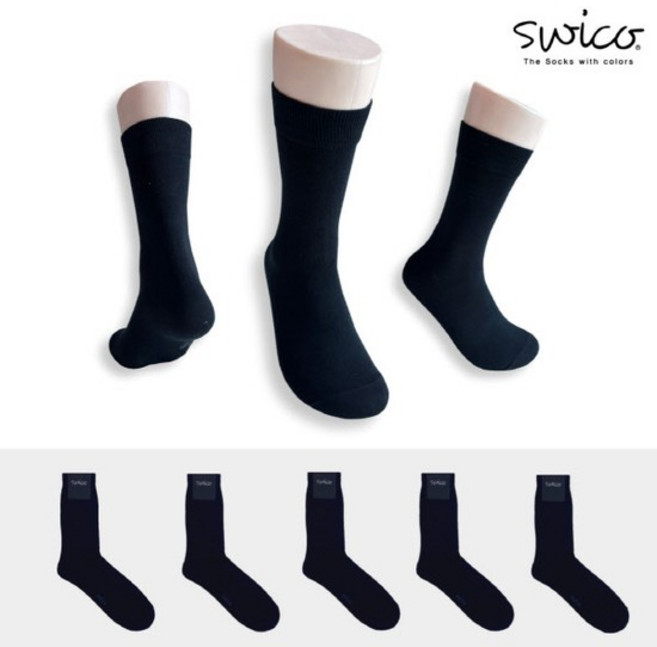 스위코 남성 양말 장목 중목 스니커즈 페이크삭스 5켤레세트 9종 택 1
