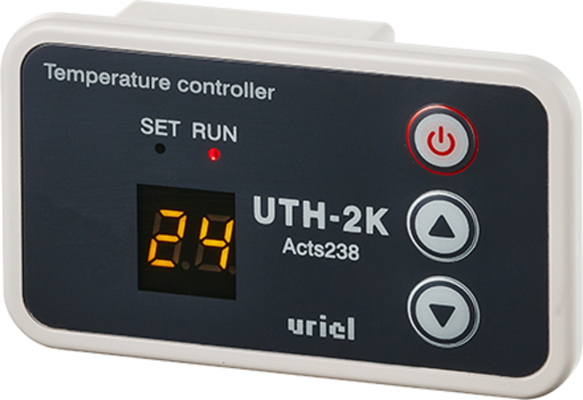 우리엘전자 온도조절기 UTH-2K 가로형