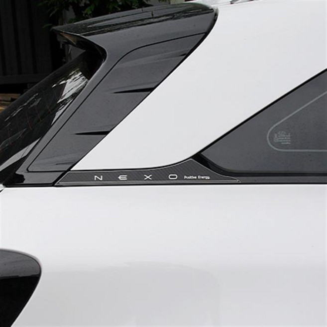 디디앤카 넥쏘 리어 윈도우 라인 몰딩 악세사리 용품 호환, 2.윈도우라인 카본