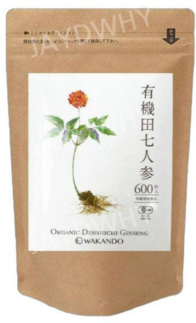 와칸도 전칠삼 삼칠근 전칠 무첨가 서플리먼트 600정, 1개