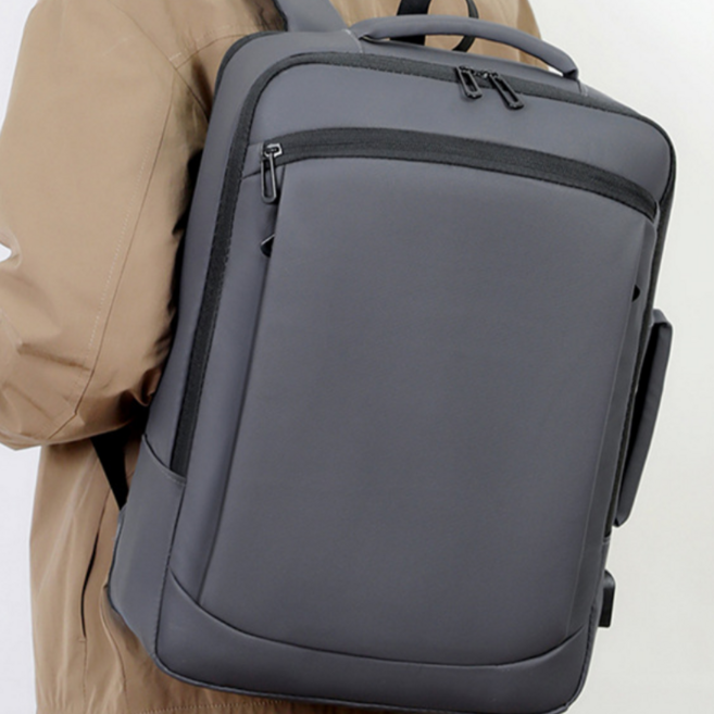 보들픽 남성 캐쥬얼 확장형 노트북 백팩