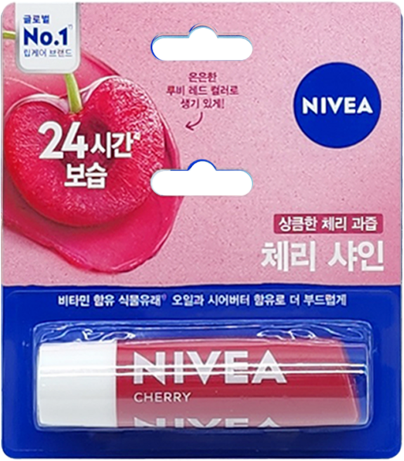 니베아 립케어 모이스처 보습 립밤 수분 생기 입술보호제, 1개