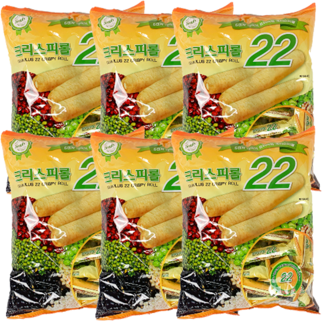 크리스피롤 22곡, 550g, 6개