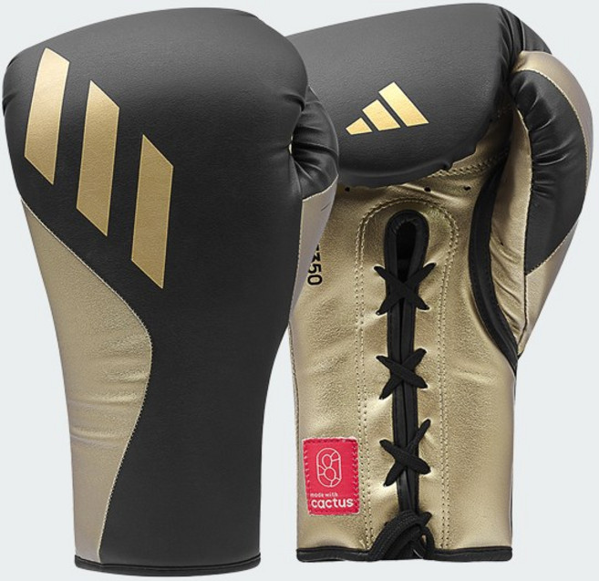 아디다스 컴뱃스포츠 아디스피드 틸트 350 프로 트레이닝 레이스업 글러브(ADISPD350TG) - BLACK/GOLD, 1개, 혼합색상