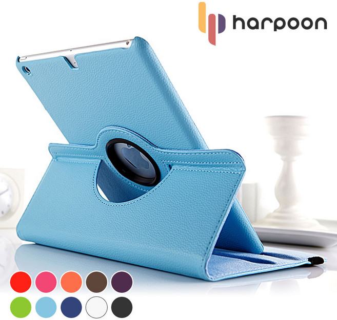 갤럭시 탭S2 8.0 T710 360도 회전 레더 태블릿 케이스, 브라운