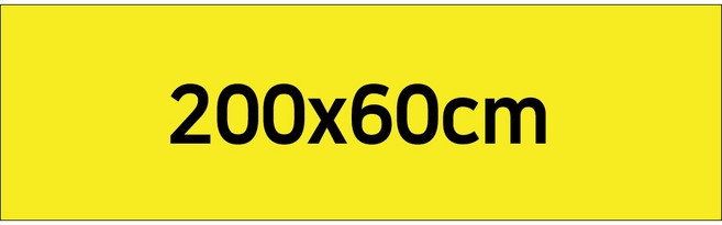 맑은누리디자인 별도싸이즈현수막-(200x60cm)(가공선택필수) [주문제작]