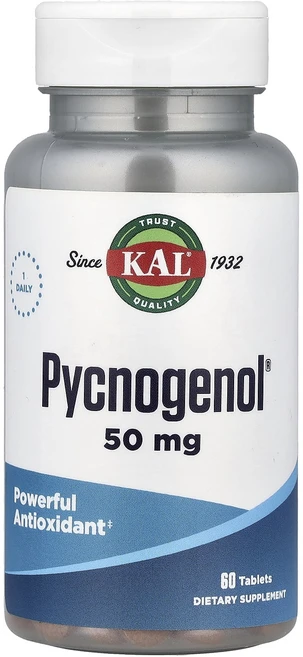 KAL 피크노제놀 50mg 60정, 4개 - 쿠팡
