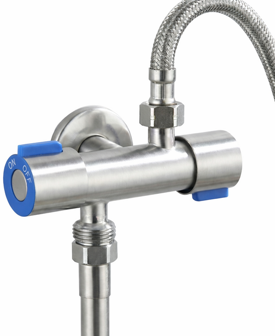 아띠꼴로 양갈래 수도분배기 세탁기 베란다 수도꼭지 분배기 3m 5m, 04.분배기(위아래형), 1개