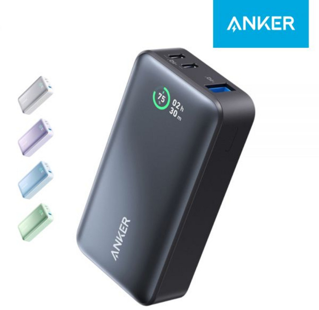 앤커 533 파워코어 30W 보조배터리 10000mAh C타입, A1256HV1, 바이올렛