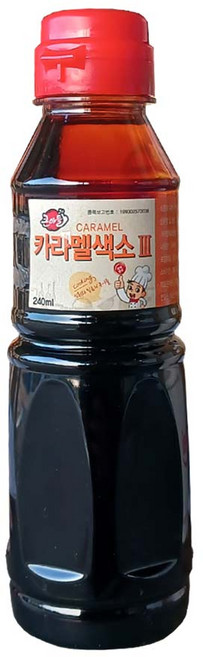 동방식품 카라멜색소 240ml 카라멜소스, 1개