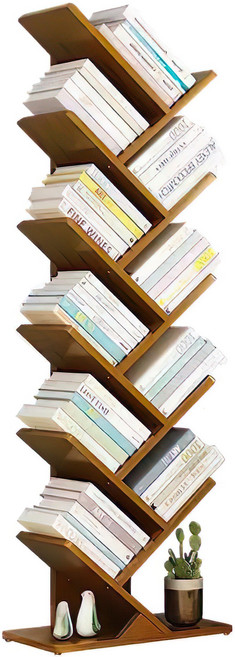 ETUDIER 원목 북타워 스탠딩 책선반 책꽂이 3단 4단 5단 6단, 우드