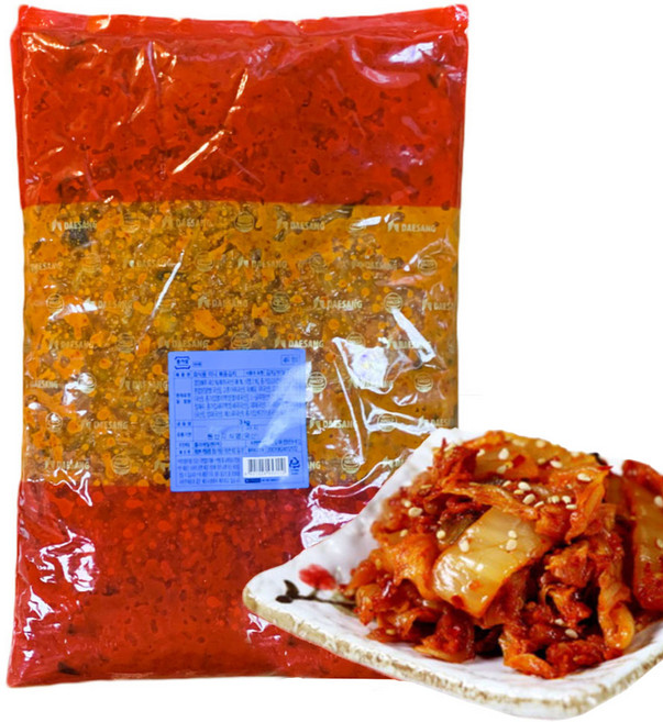 종가집 외식용 볶음김치 3kg 업소용 볶은 맛김치 국산 재료 김치, 2개