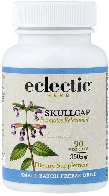 이클레틱인스티튜션 스컬캡 Skullcap 350mg 베지캡슐 90정, 베지 캡슐 90정, 1개 - 쿠팡