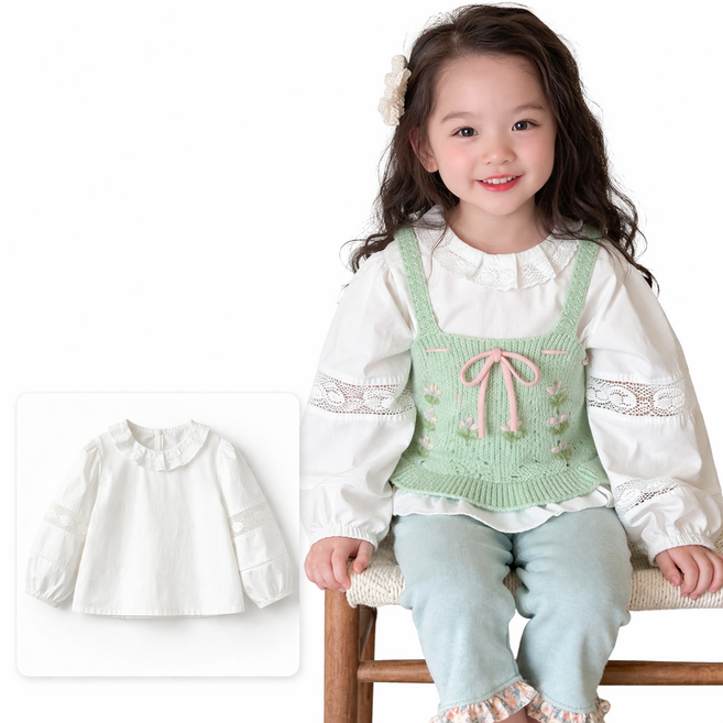 여아 상하 세트 유아 상하복 아기 외출복 아동 러블리세트