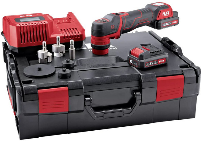 플렉스 10.8V 듀얼 무선 폴리셔 광택기 세트 PXE80, 1개