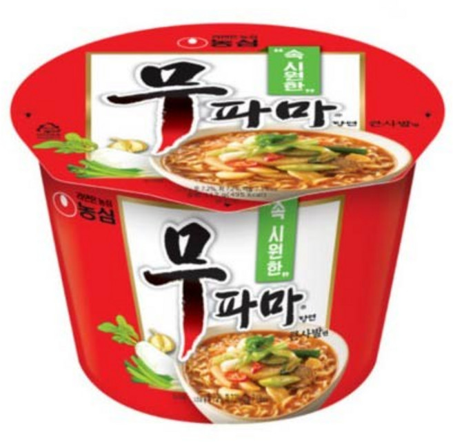농심 무파마 큰사발 컵라면, 8개