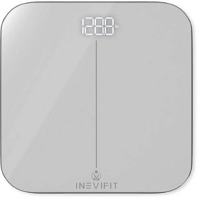 INEVIFIT 프리미엄 욕실 저울 매우 정확한 디지털 욕실 바디 저울 최대 181.4kg(400파운드)까지 정확하게 측정, INEVIFIT 프리미엄 욕실 저울, 매우 정확한 디지