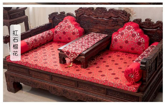 전통 보료 매트 방석 쿠션 궁중 사극 침대 부모님