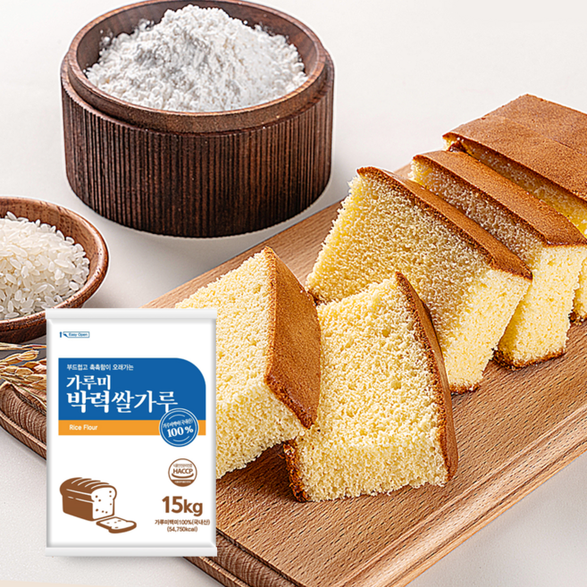 새롬푸드 가루미박력쌀가루, 1개, 15kg