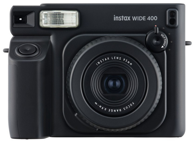 instax WIDE 400 寬幅底片相機, 1個, WIDE400 寬幅拍立得相機 (黑色)
