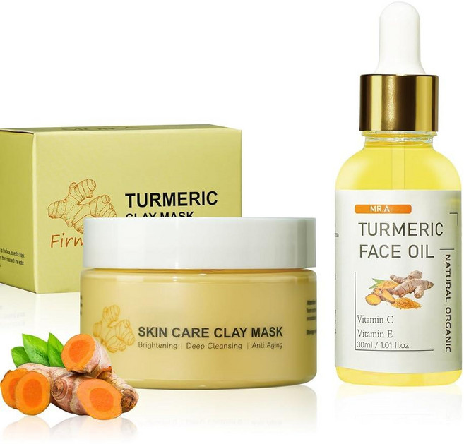 Mr.A 강황 클레이 마스크 앤 페이스 오일