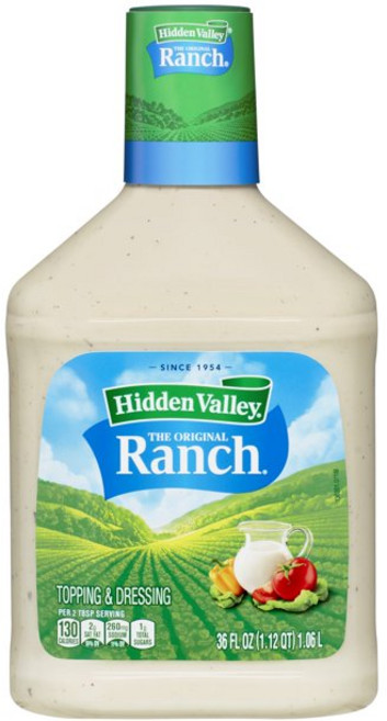 Hidden Valley 田園沙拉醬, 1.06L, 1入, 1.02kg
