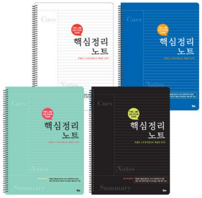 아이비스 핵심 정리노트 SP10885, 랜덤 색상, 28개