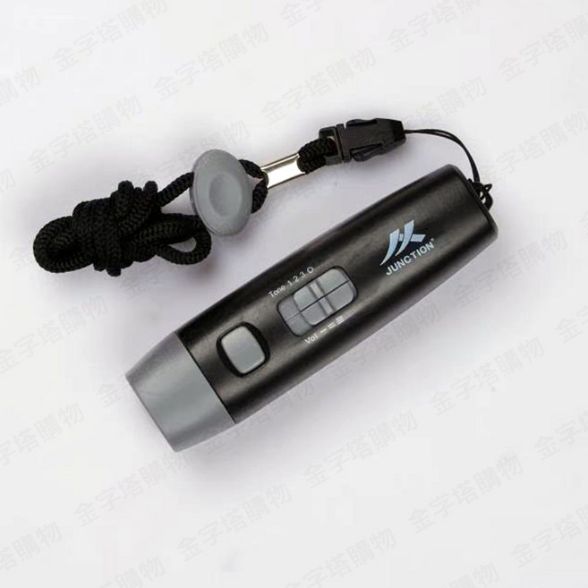 裁判哨 防狼哨, 升級125分貝電子哨【黑+灰】, 1個