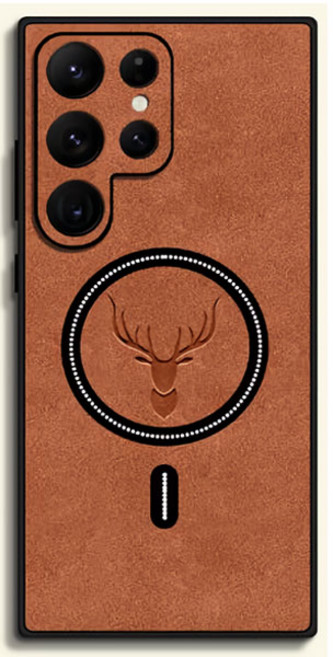 에르모사 갤럭시 S23 케이스 울트라 플러스 GALAXY PHONE CASE 빈티지 사슴 맥세이프 휴대폰 케이스