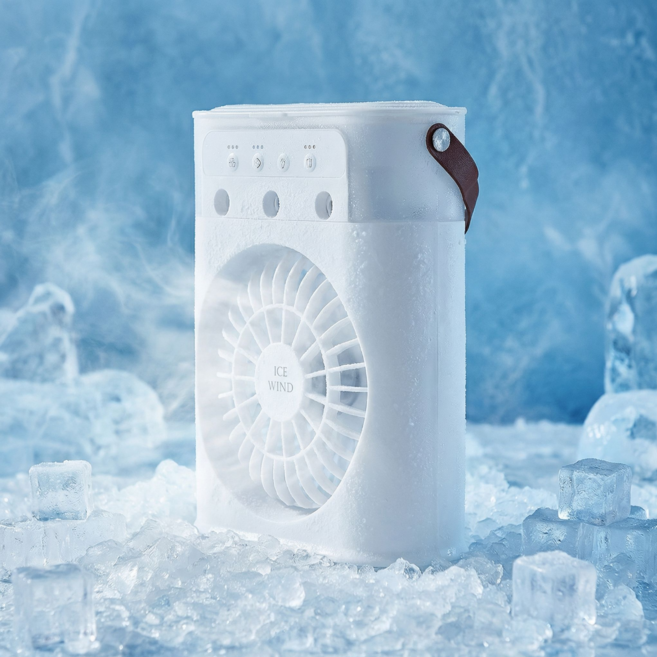 [KS한국] 초강력 얼음냉방 빙풍기 무선 이동, 퓨어화이트, VD16