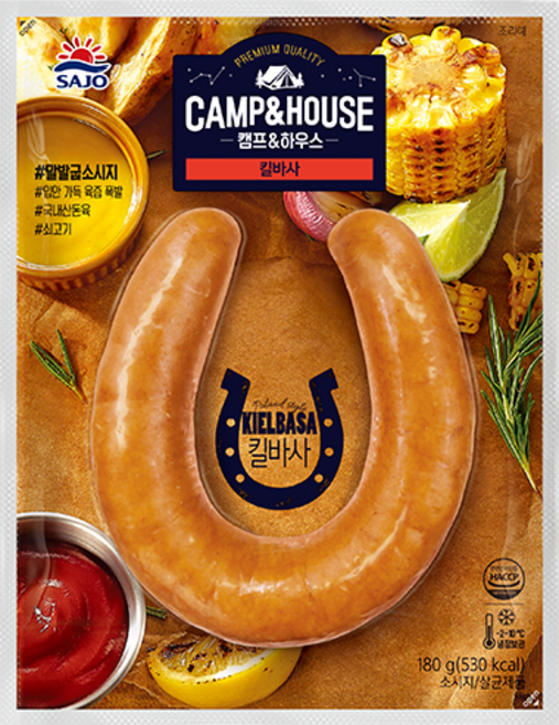 [사조대림] [대림냉장] 킬바사 소시지 180g x10개 /햄/간식, 10개