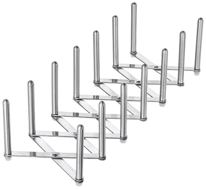 이케아 VARIERA 냄비뚜껑 정리대, STEEL, 1개