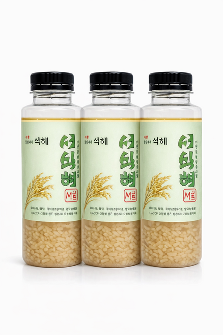 [서식혜] 주문 제조 오늘 만든 무첨가 전통 수제식혜 건강음료 (인공첨가물 및 방부제 없음), 10개, 500ml