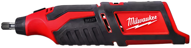 밀워키공식대리점 C12 RT 12V 소형 로터리툴 미니 전동 만능툴 조각기 드릴 드라이버 베어툴