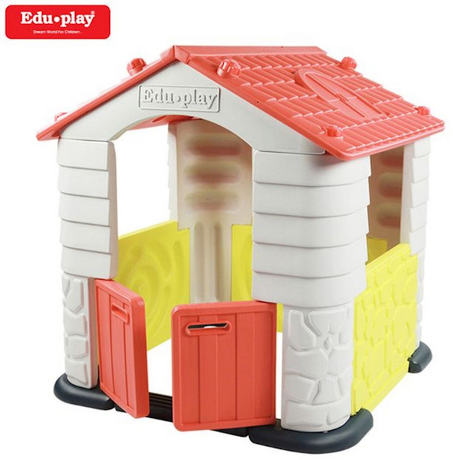 쿠쿠토이즈 에듀플레이하우스 코랄 매트 유아놀이방 지붕카 대형 승용완구 파티용품 스프링카, 1개