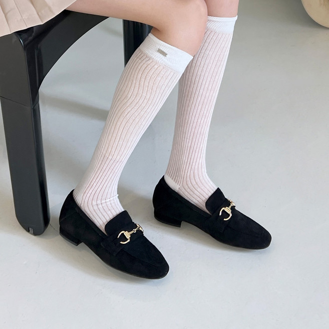 소보제화 그로즈 골드장식 페니로퍼 2cm