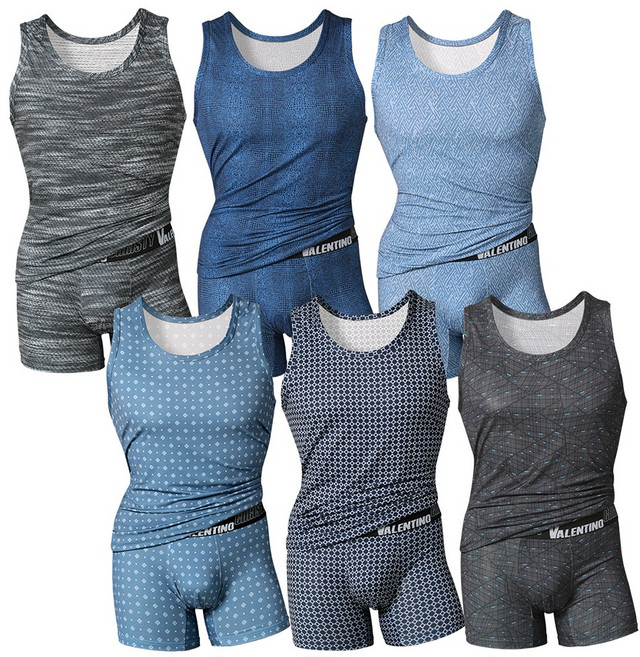 [편한속옷] 사계절용 런닝 드로즈 6세트 묶음