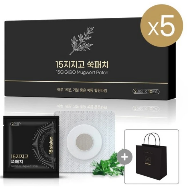 15지지고 쑥패치, 60개 - 쿠팡