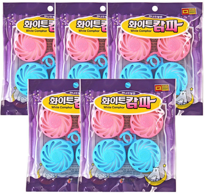 나프탈렌 나프타린 화이트캄파606 좀약 방충제, 10개, 100g