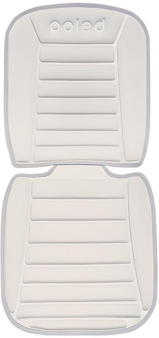 폴레드 3D 유아 카시트 보호매트, 라이트그레이, 1개