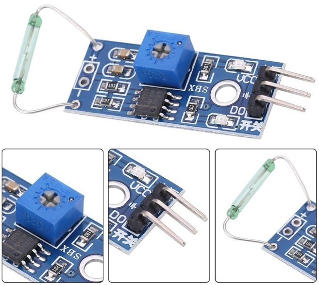 S056 마그네틱 자석 모듈 리드 스위치 센서 아두이노 MagSwitch, 1개