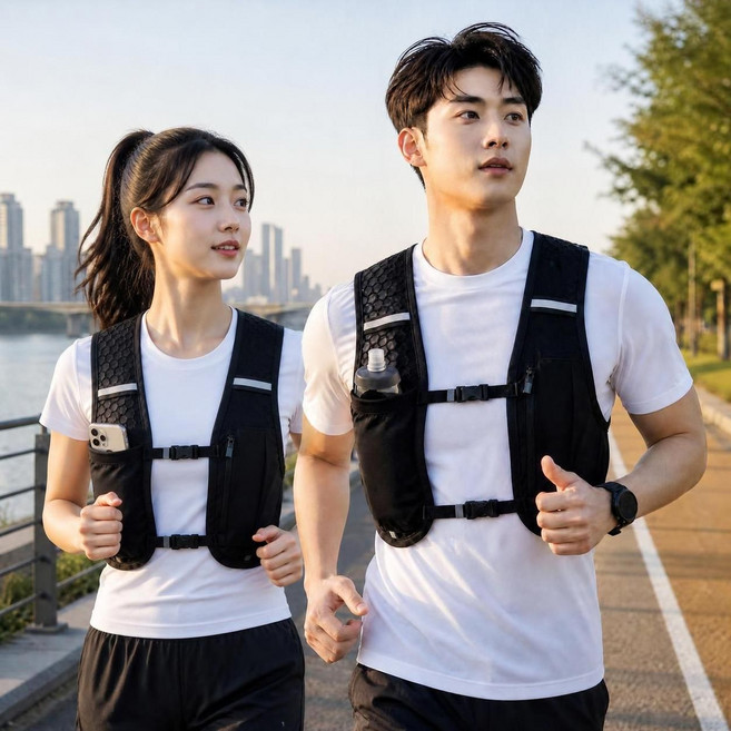 도르나솔 남여공용 초경량 러닝 조끼 트레일 베스트