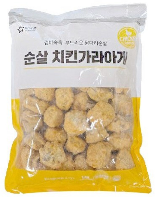 아워홈 순살 치킨 가라아게 1kg, 5개