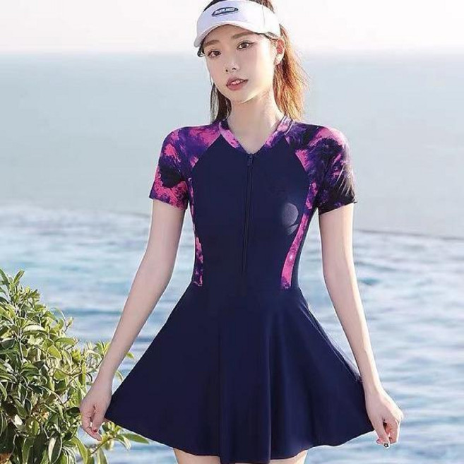 運動連體裙泳裝, 3XL