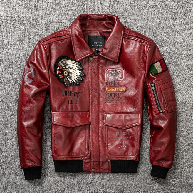 남성 리얼가죽 레더자켓 진짜가죽 점퍼 청년 패션 숏자켓 라이딩 외투