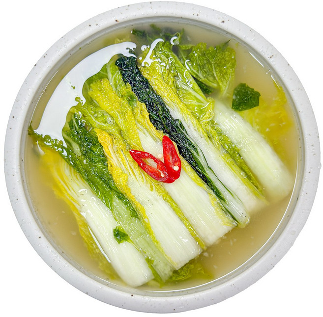 깔끔하고 시원한 전라도 얼갈이 물백김치, 1개, 2kg