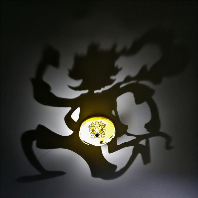 원피스 무드등 야간 조명 그림자등 애니메이션 무타공 굿즈 선물 피규어 집들이 취침등 감성, 루피-니카