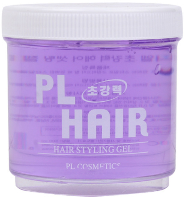 피엘 초강력 헤어 세팅젤 통젤 500ml, 4개