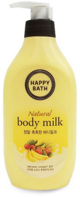 해피바스 바디밀크 450ml 택1 촉촉/순한 바디로션, 1개