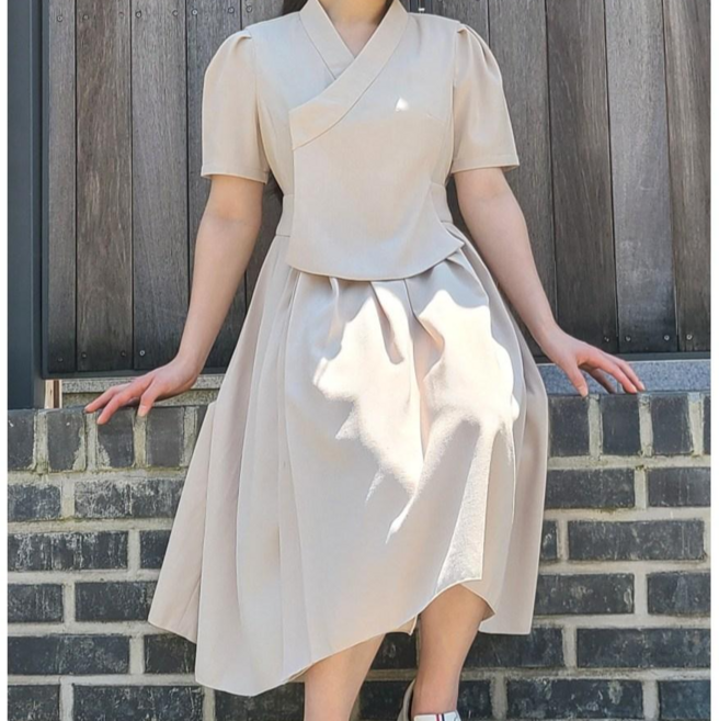 [미리 준비하는 여름 원피스] 생활한복원피스 철릭원피스 여성 원피스 당의철릭원피스